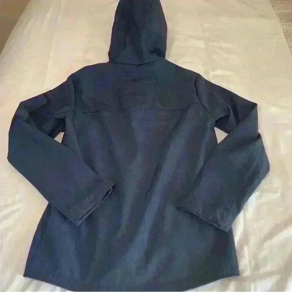 Hollister California Hooded All-Weather Blue Jacket Coat Men’s Size Small Casual - Picture 7 of 8